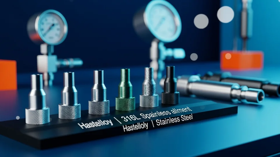 316L stainless steel pressure gauge for corrosive media requiring high material compatibility