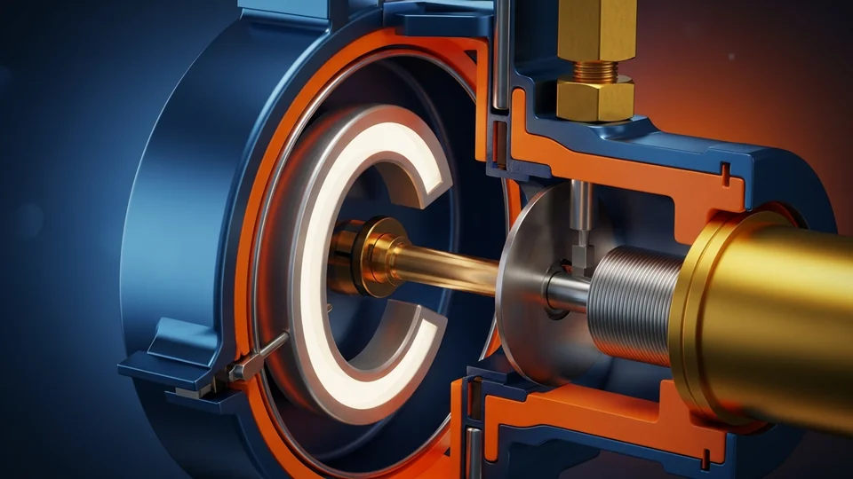 Standard Bourdon tube pressure gauge for general industrial pressure measurement