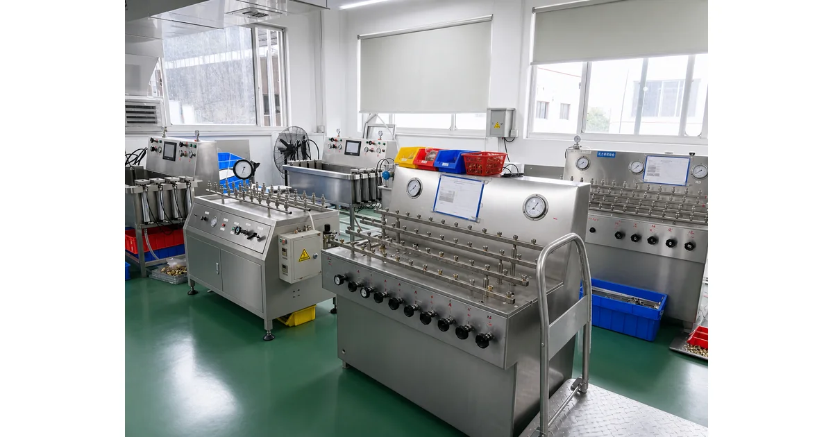 Entorno de fábrica Manogauge para la fabricación de manómetros industriales