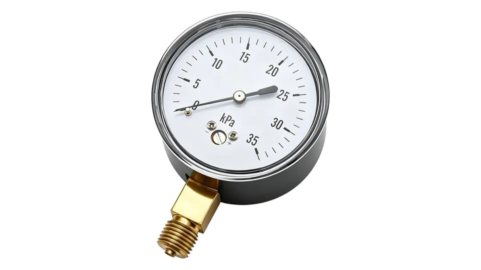 Diaphragm pressure gauge for corrosive and viscous media applications