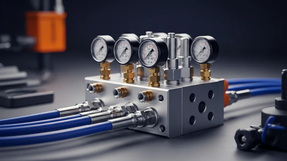 Miniature pressure gauge for compact panel mounting and limited-space installations